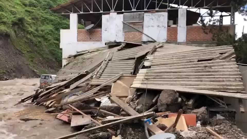 Video: Peru: Überschwemmungen und Erdrutsche Video: Peru: Überschwemmungen und Erdrutsche