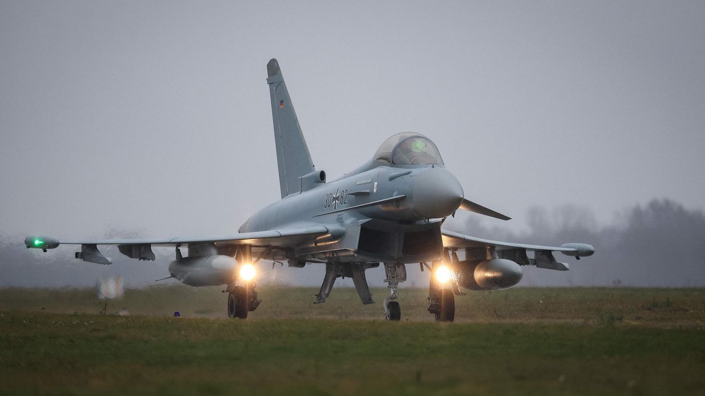 Bundeswehr sends Eurofighter to Rügen because of Russian aircraft