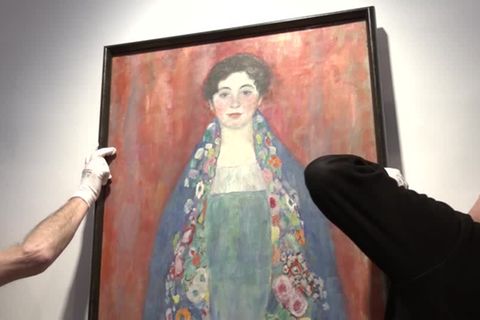 "Fräulein Lieser“: Sensation in der Kunstwelt: Klimt-Gemälde nach über 100 Jahren wieder aufgetaucht