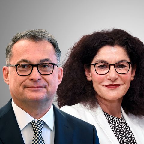 Portraits von wichtigen Persönlichkeiten aus der Wirtschaft