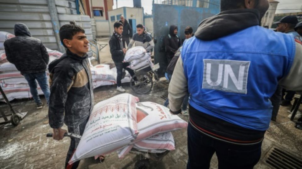 UNRWA-Mitarbeiter in Rafah