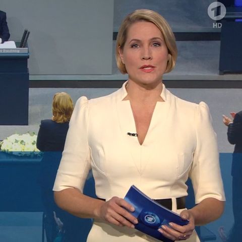 Judith Rakers moderierte die Tagesschau der ARD