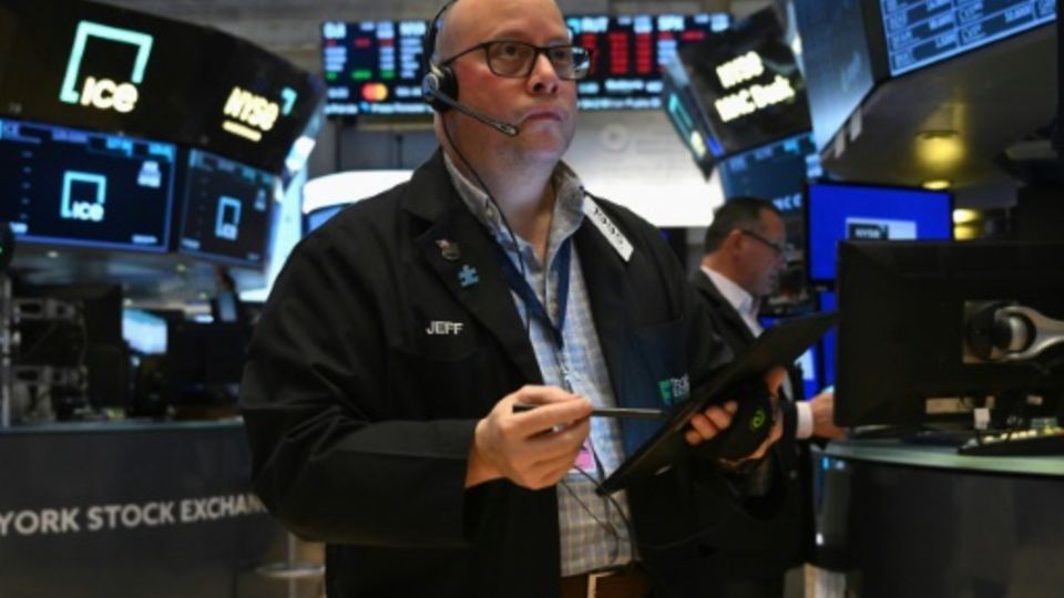 Händler an der Wall Street am Mittwoch