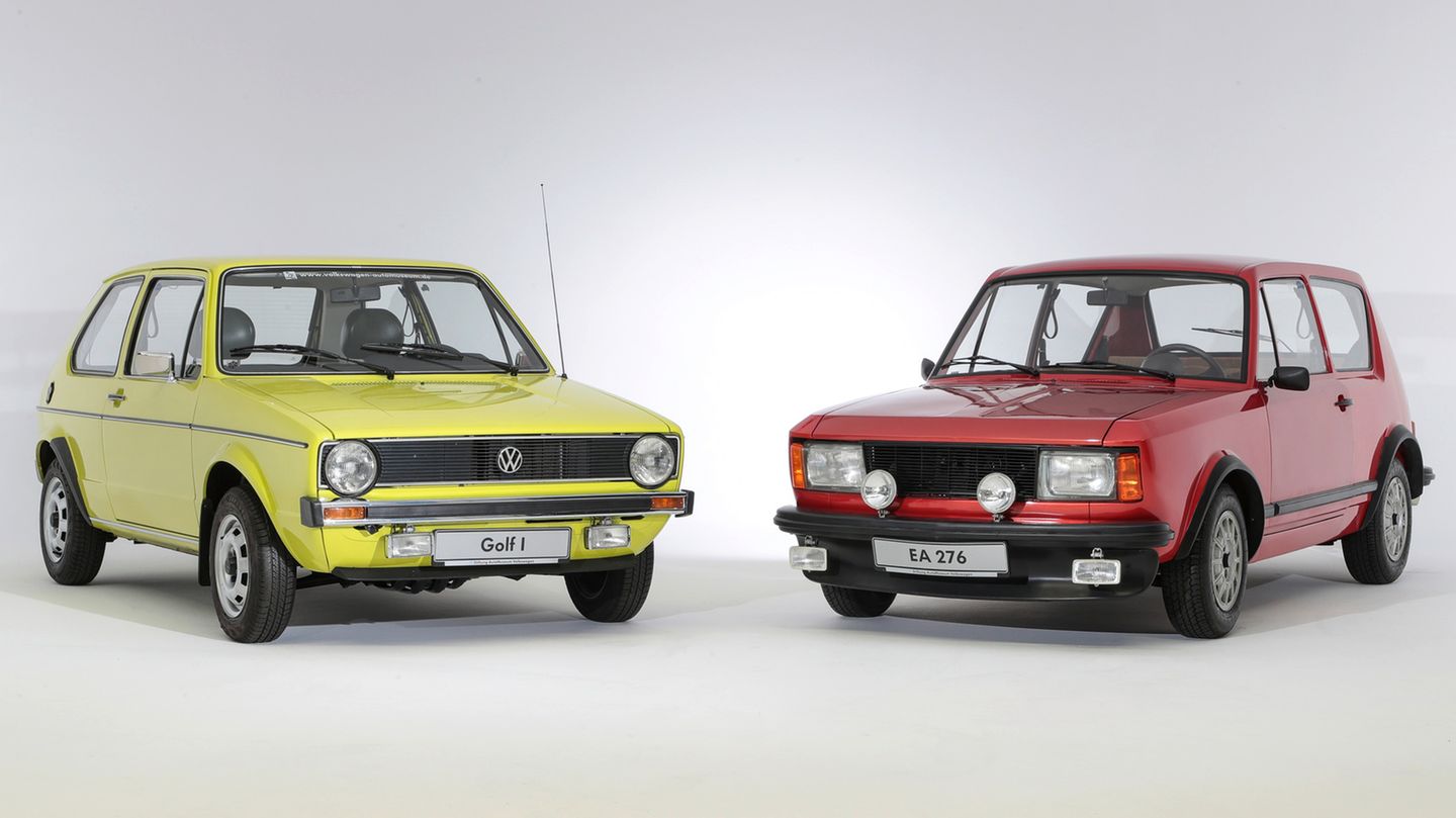 VW EA 276 Golf I Vergleich VW EA 276 Golf I Vergleich