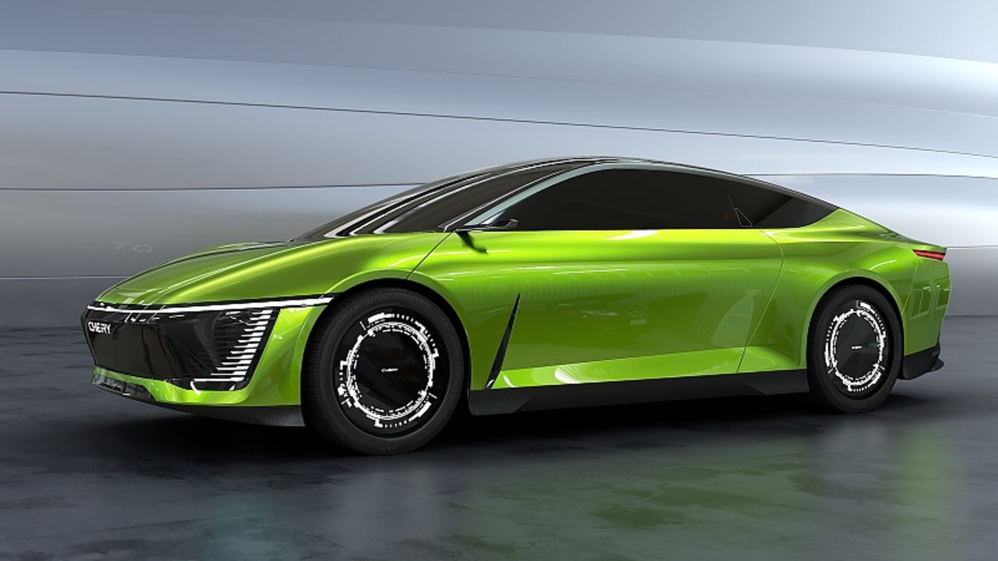 Chery Aerodynamik Studie