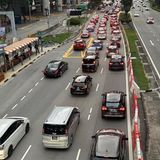 Sieht schlimmer aus, als es ist. Trotzdem ist der Verkehr stark reglementiert