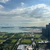 Große Teile des neuen Hafens wurden durch Landgewinnung erschaffen