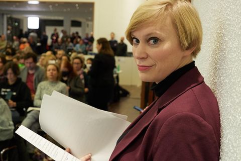 Die Bundestagsabgeordnete Nina Stahr (Bündnis90/Die Grünen)