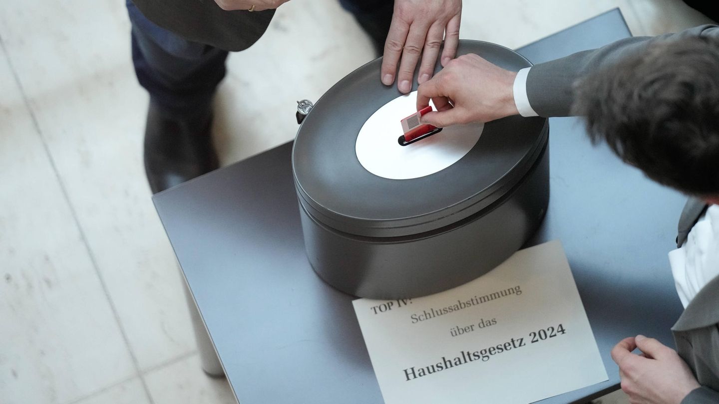 Nach wochenlangem Rangeln hat der Bundestag am Freitag über den diesjährigen Haushalt abgestimmt