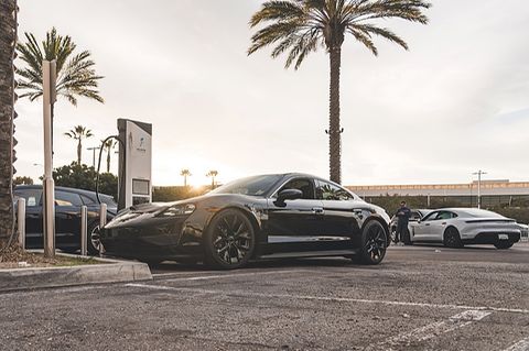 Porsche Taycan Erprobung 2024