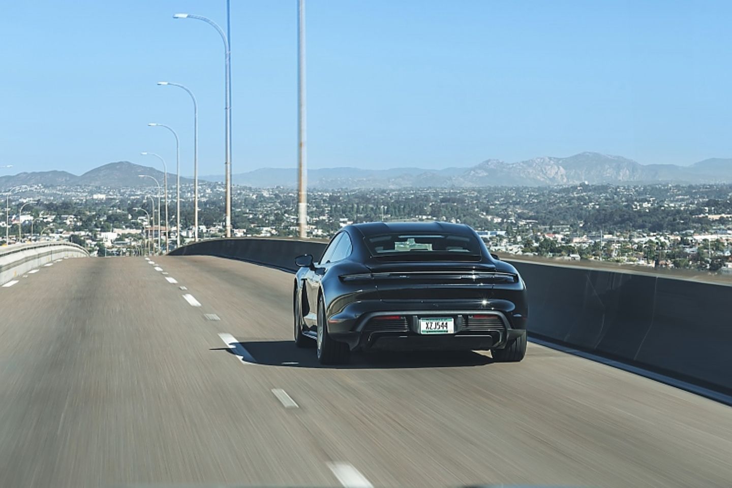 Porsche Taycan Erprobung 2024