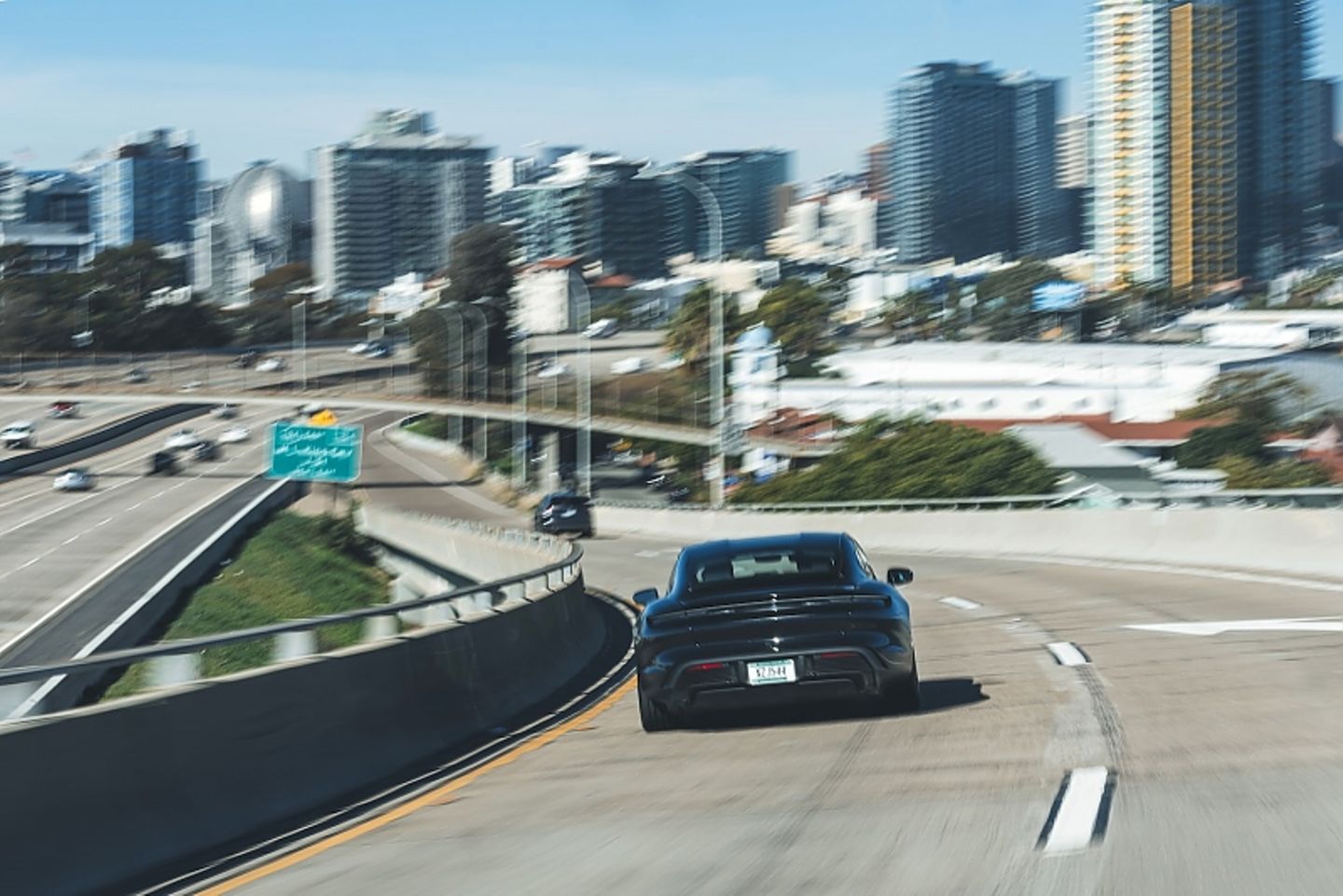 Porsche Taycan Erprobung 2024