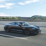 Porsche Taycan Erprobung 2024