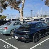 Porsche Taycan Erprobung 2024