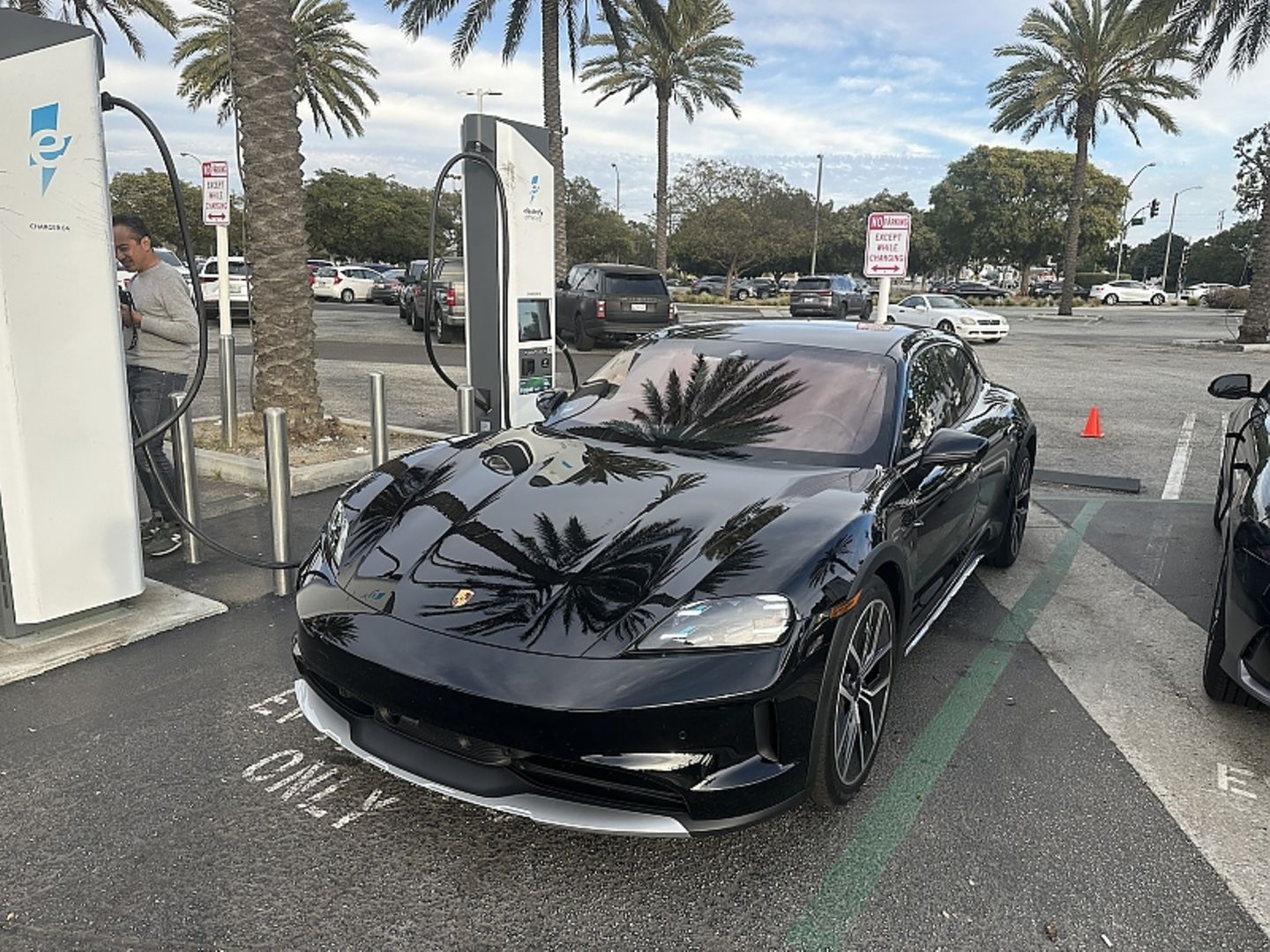 Porsche Taycan Erprobung 2024