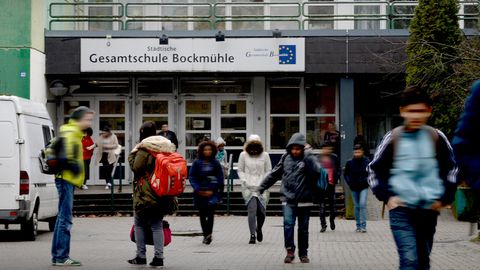 Gesamtschule Bockmühle im Essener Stadtteil Altendorf