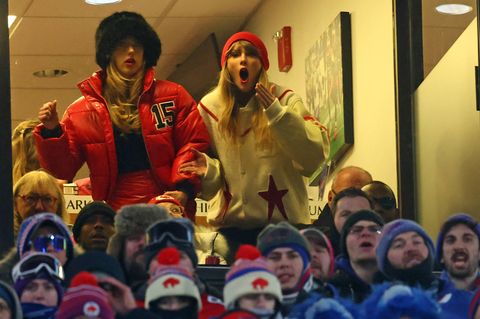 Wenn Taylor Swift bei einem Footballspiel der Kansas City Chiefs ist, fiebert sie mit ihrem Freund Travis Kelce mit