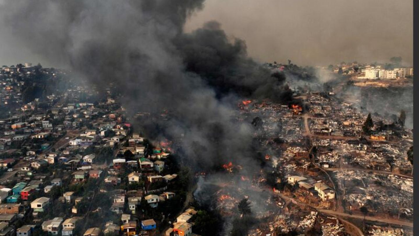 Chile Waldbrand