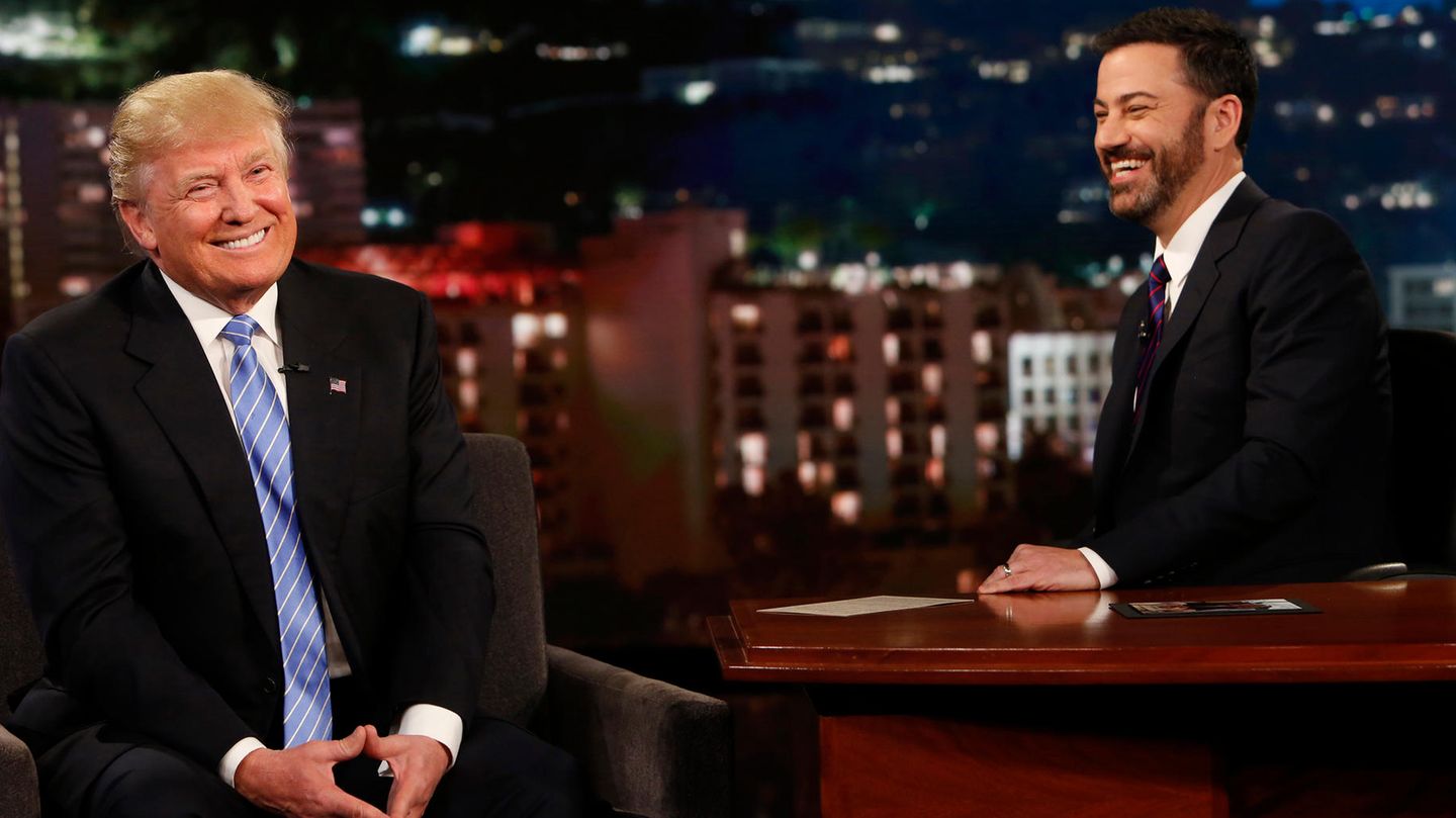 US election: Jimmy Kimmel makes fun of Trump.  And Gelsenkirchen