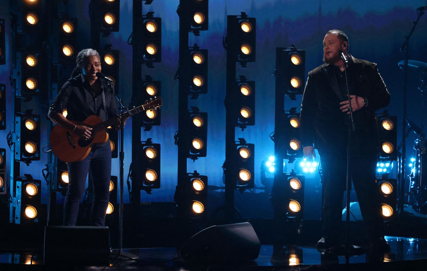 Tracy Chapman und Luke Combs bei den Grammys