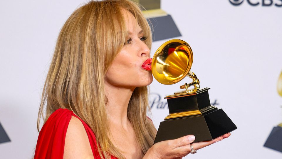 Kylie Minogue bei den Grammys