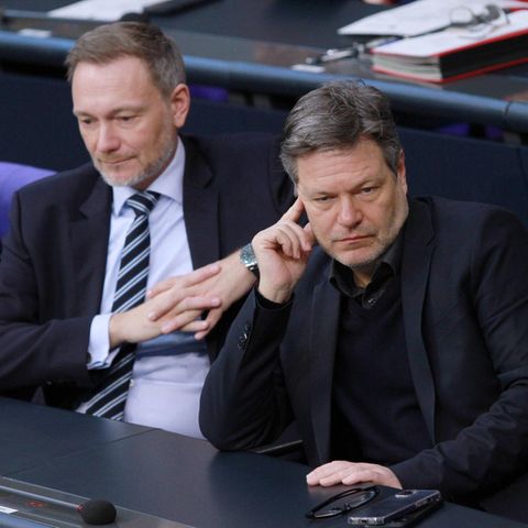 Finanzminister Lindner und Wirtschaftsminister Habeck