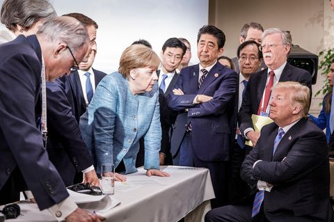Donald Trump Merkel