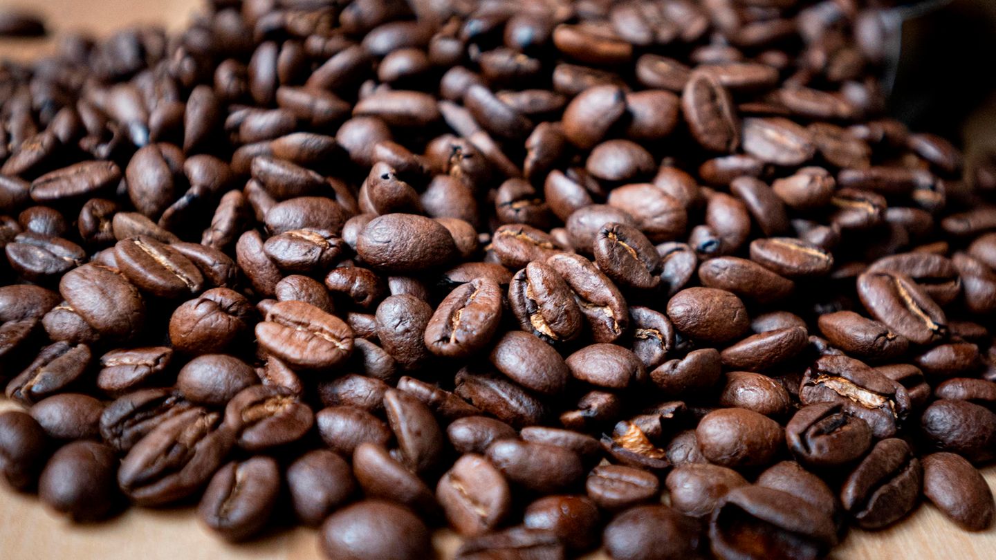 geröstete Kaffeebohnen