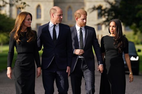 Prinzessin Kate, Prinz William, Prinz Harry und Herzogin Meghan