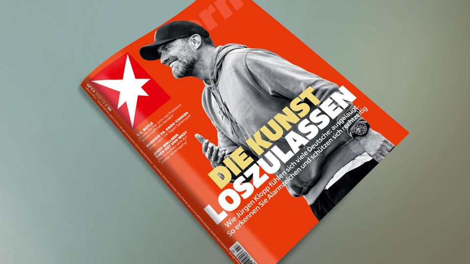 The cover of Stern 07/24 shows Jürgen Klopp with a sweater and cap