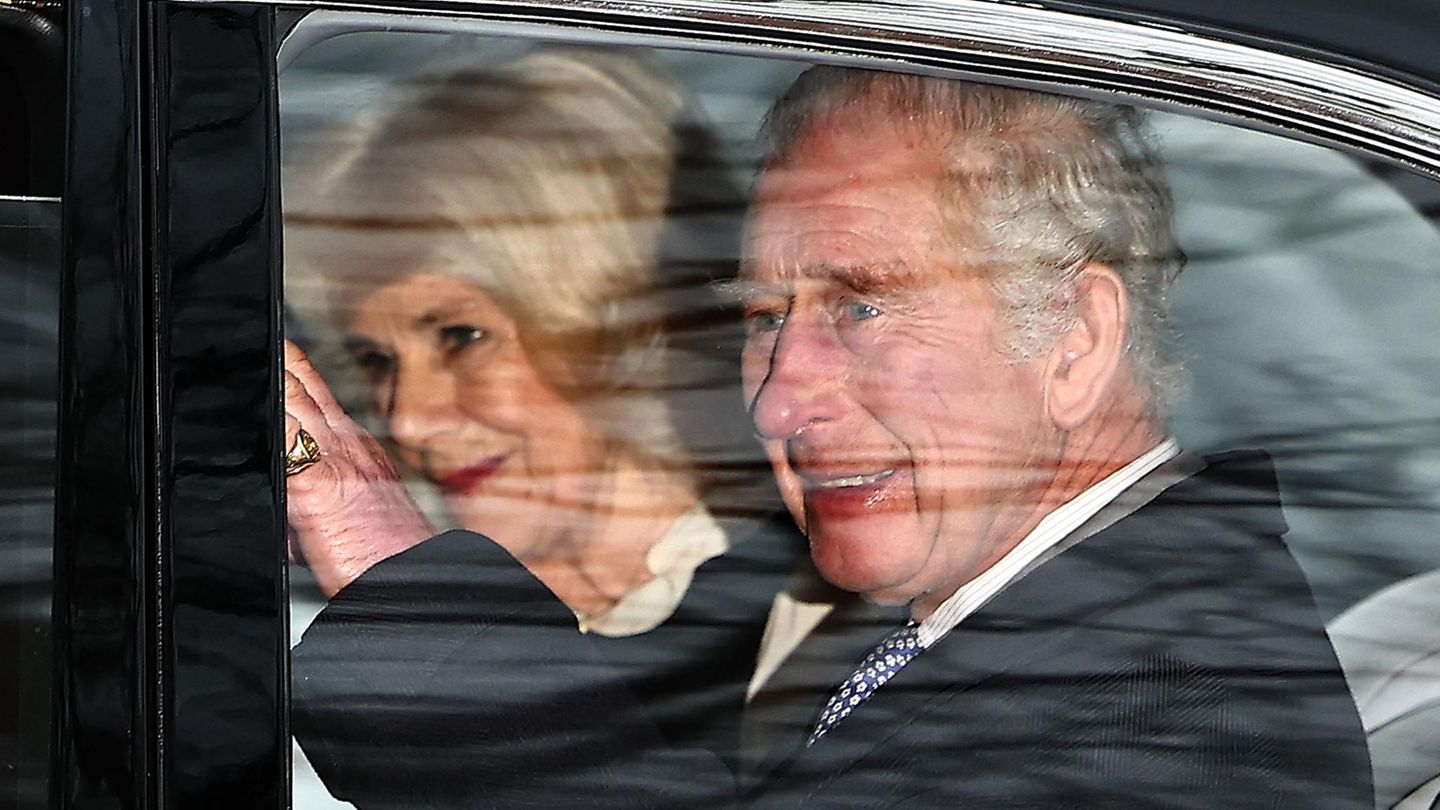 King Charles appears in public for the first time since being diagnosed with cancer