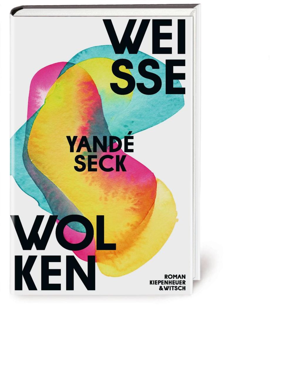 Roman-Cover "Weiße Wolken" von Yandé Seck