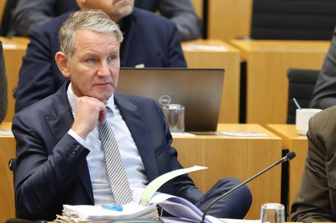 Der Thüringer AfD-Vorsitzende Björn Höcke