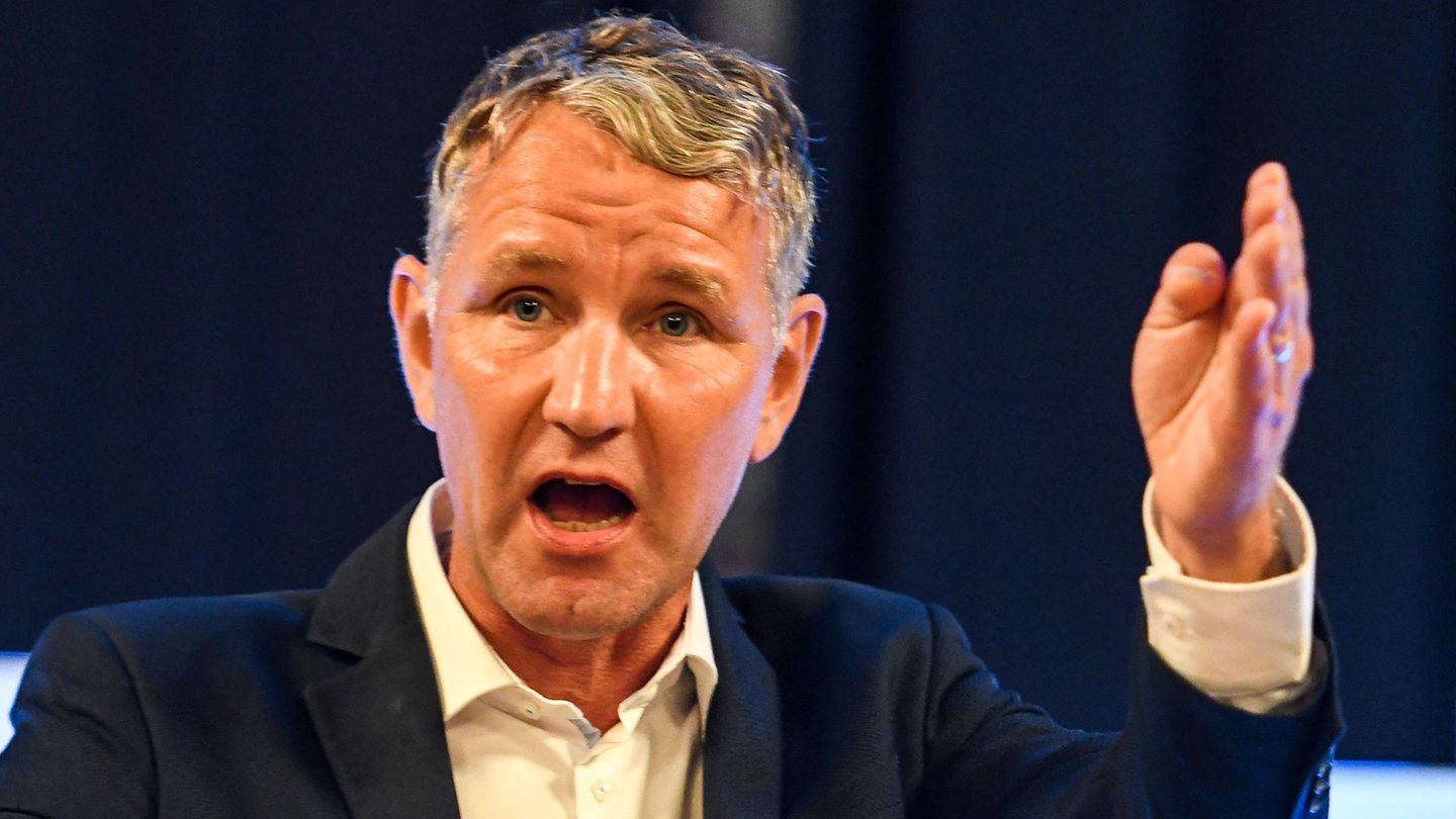 Der Thüringer AfD-Chef Björn Höcke