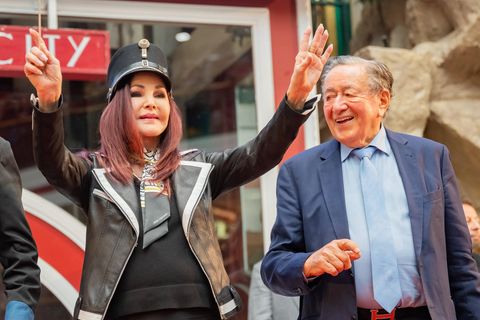 Priscilla Presley und Richard Lugner