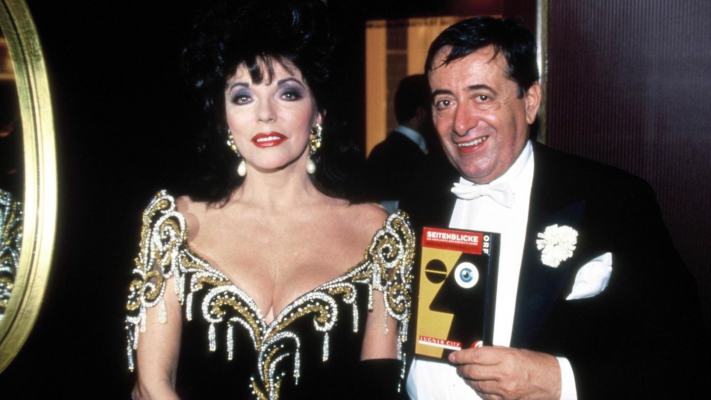 Joan Collins und Richard Lugner Joan Collins und Richard Lugner