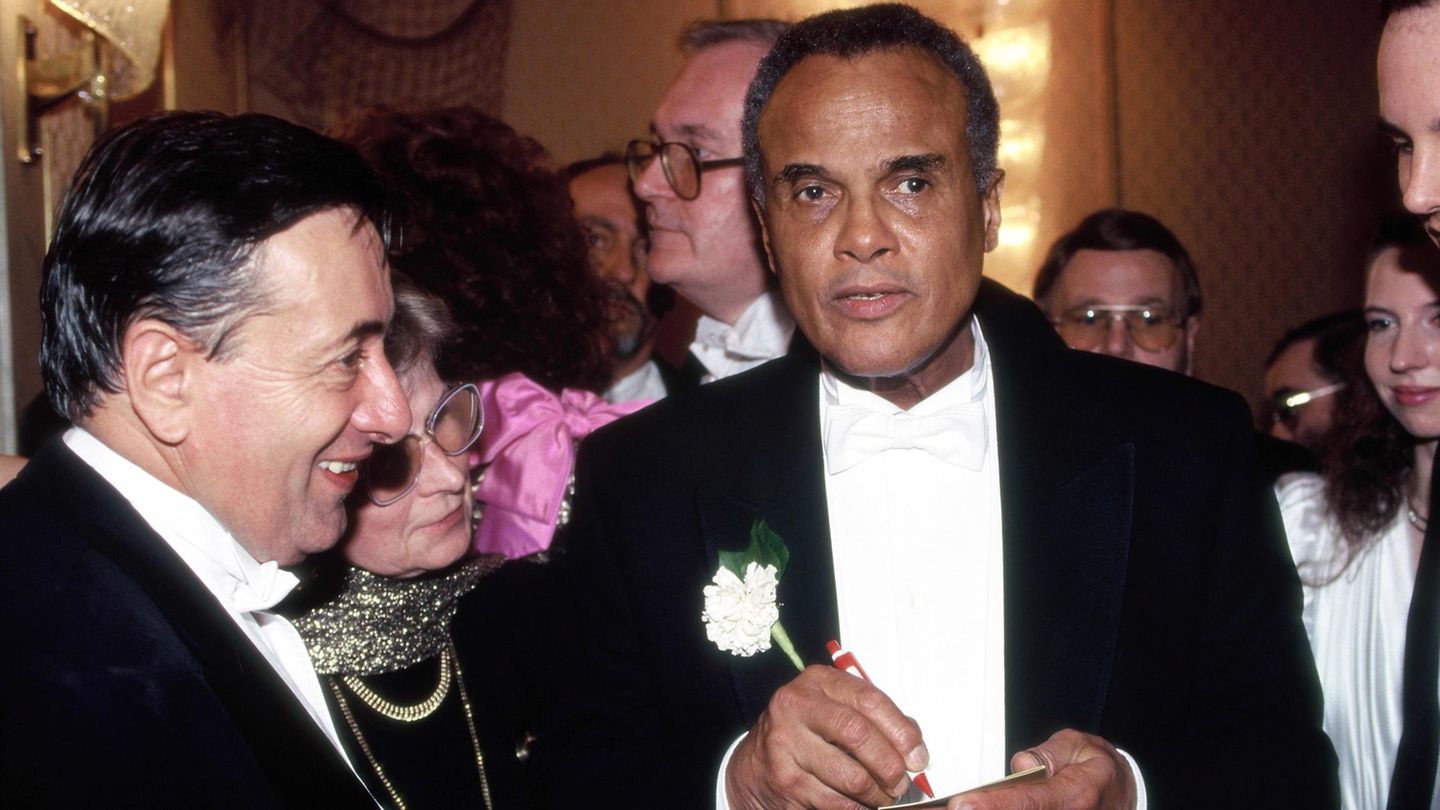 Richard Lugner und Harry Belafonte