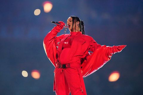 Rihanna 2023 beim Super Bowl