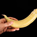 Kondom über Banane