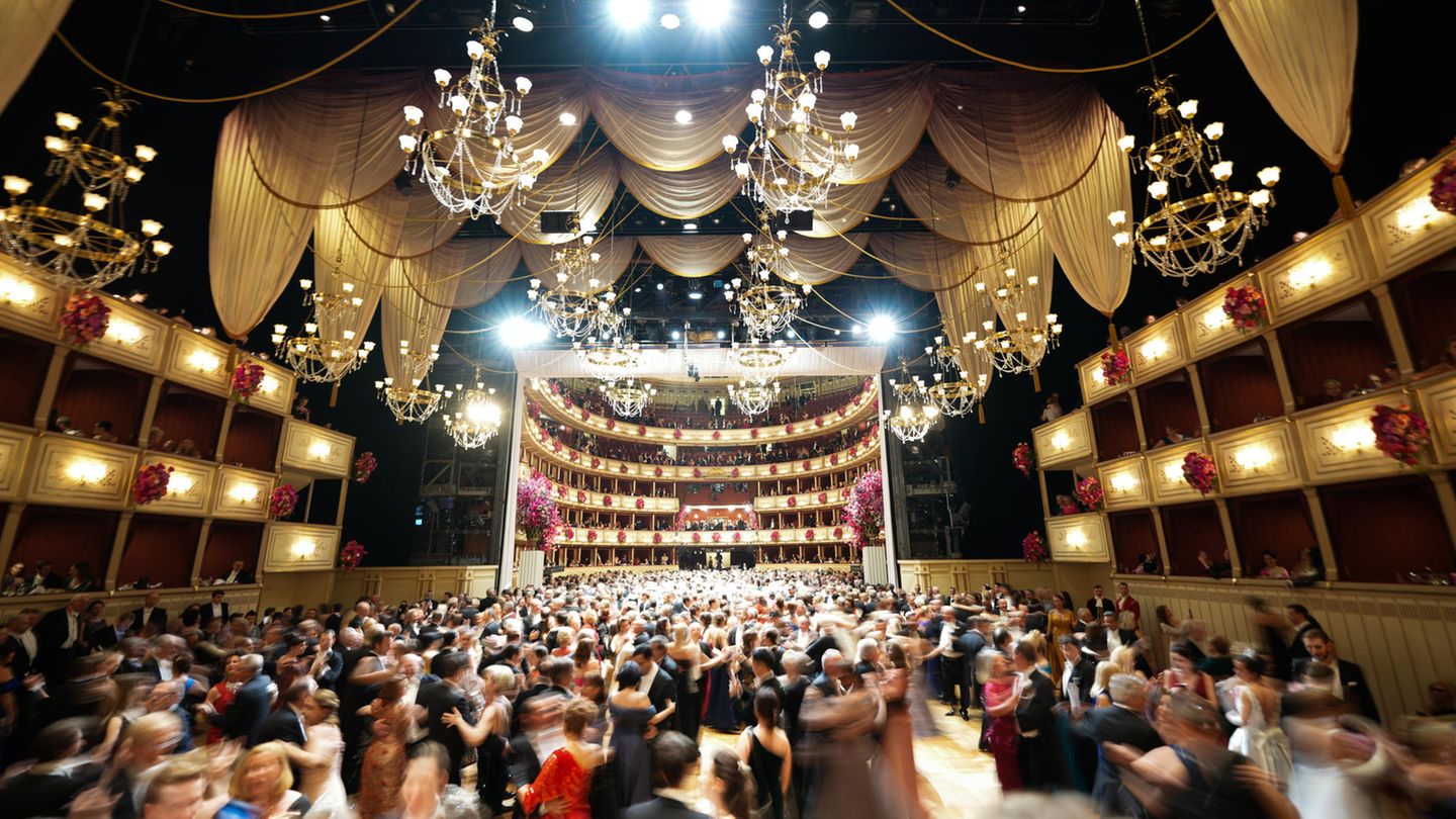 Schauplatz des 66. Wiener Opernballs war traditionell die Staatsoper