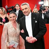 Österreichs Bundeskanzler Karl Nehammer mit seiner Frau Katharina