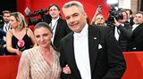Österreichs Bundeskanzler Karl Nehammer mit seiner Frau Katharina
