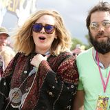 Adele und Simon Konecki