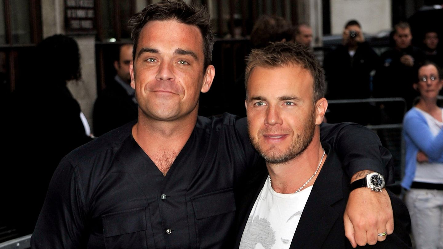 Robbie Williams und Gary Barlow