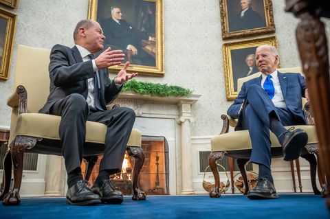 Olaf Scholz und Joe Biden
