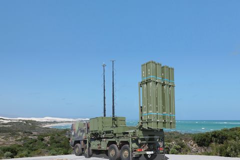 Stoltenberg fordert die Nato-Mitglieder aus, ihre Rüstungsindustrie anzukurbeln. Hier das Flugabwehrsystem Iris-T.