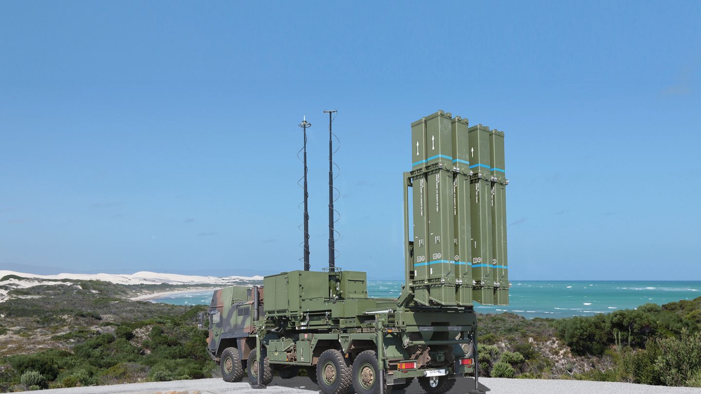 Stoltenberg fordert die Nato-Mitglieder aus, ihre Rüstungsindustrie anzukurbeln. Hier das Flugabwehrsystem Iris-T.
