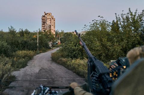 In der umkämpften Stadt Awdijiwka spitzt sich die Lage zu.