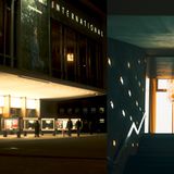 Machtmissbrauch in der Filmbranche: Der Aufgang zum Foyer: In die Wände eingelassene Leuchtbänder weisen den Weg.