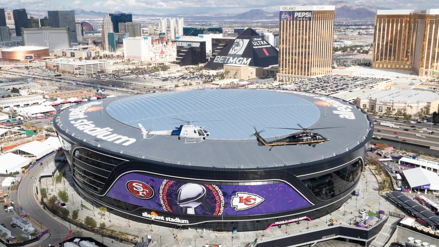 Super Bowl Las Vegas Stadion